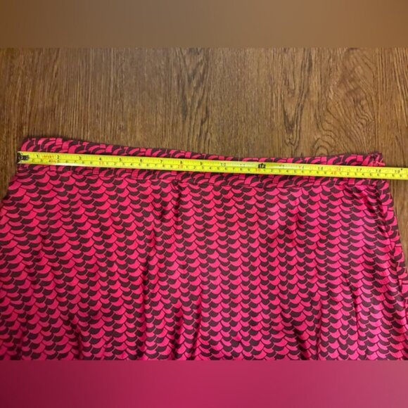 Boden Pink and Black Maxi Slip Skirt - Size 14 - Picture 5 of 5